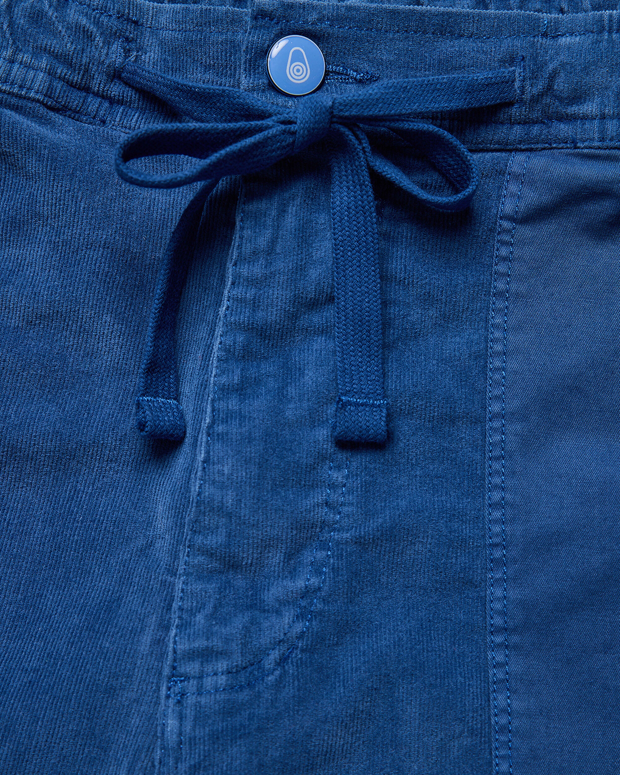 BLOCKED CORDUROY VOLLEY 637 DEEP BLUE