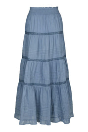 FELICIA S VOILE SKIRT 407 SMOKE BLUE