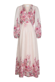Silfi Flower Print Dress - 165 ROSE