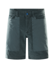 BLOCKED CORDUROY SHORTS 617 SEA BLUE