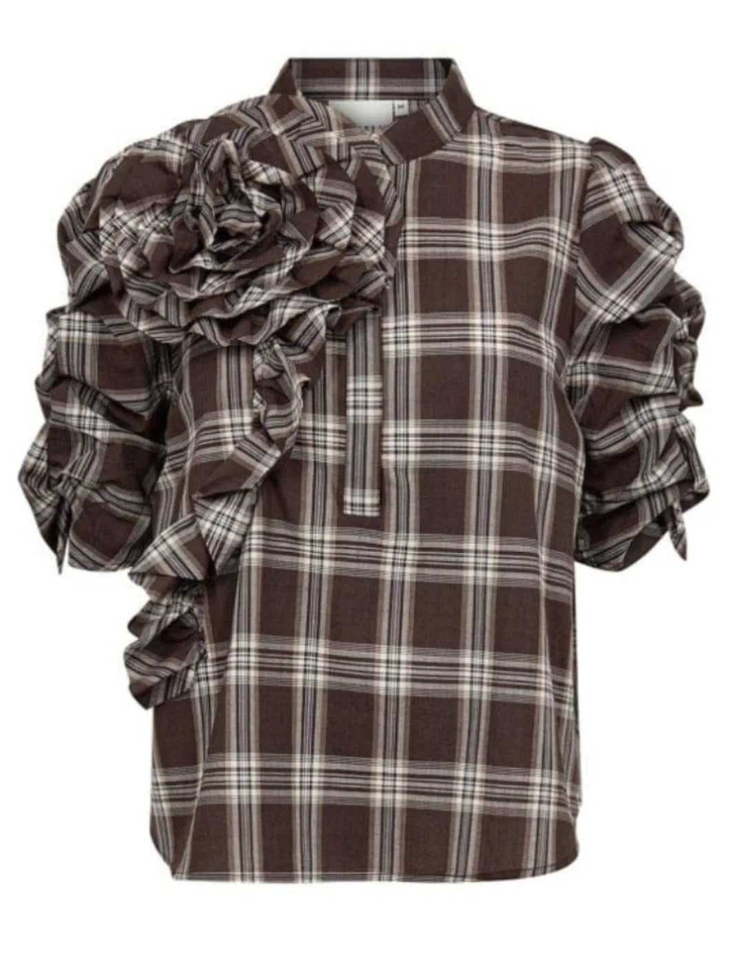 gossia-zabinago-blouse-g3051-brown-checks-bluser-777603.webp