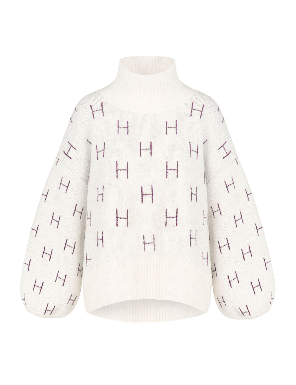 Hést Fam Short Sweater Vanilla Ice