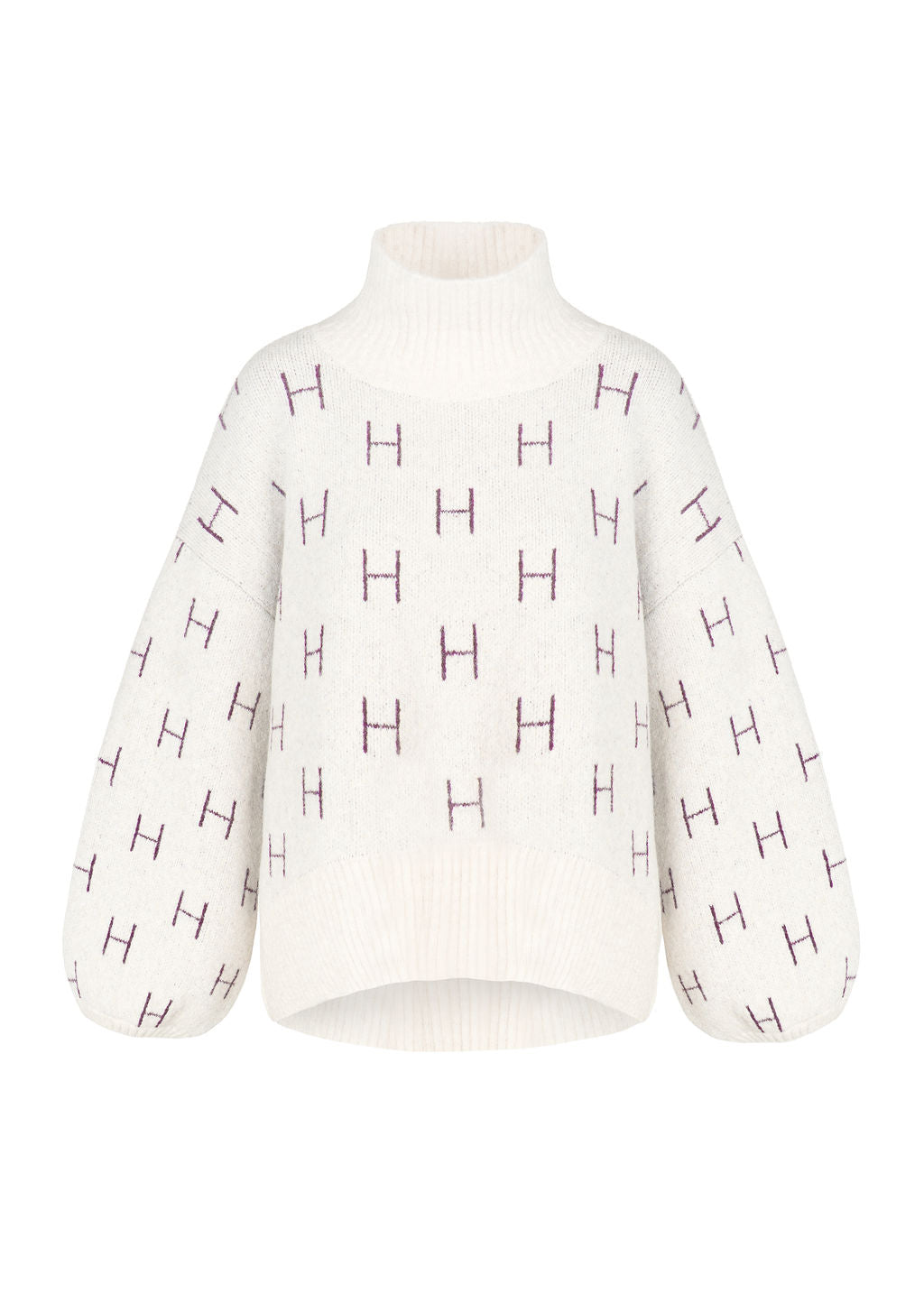 Hést Fam Short Sweater Vanilla Ice