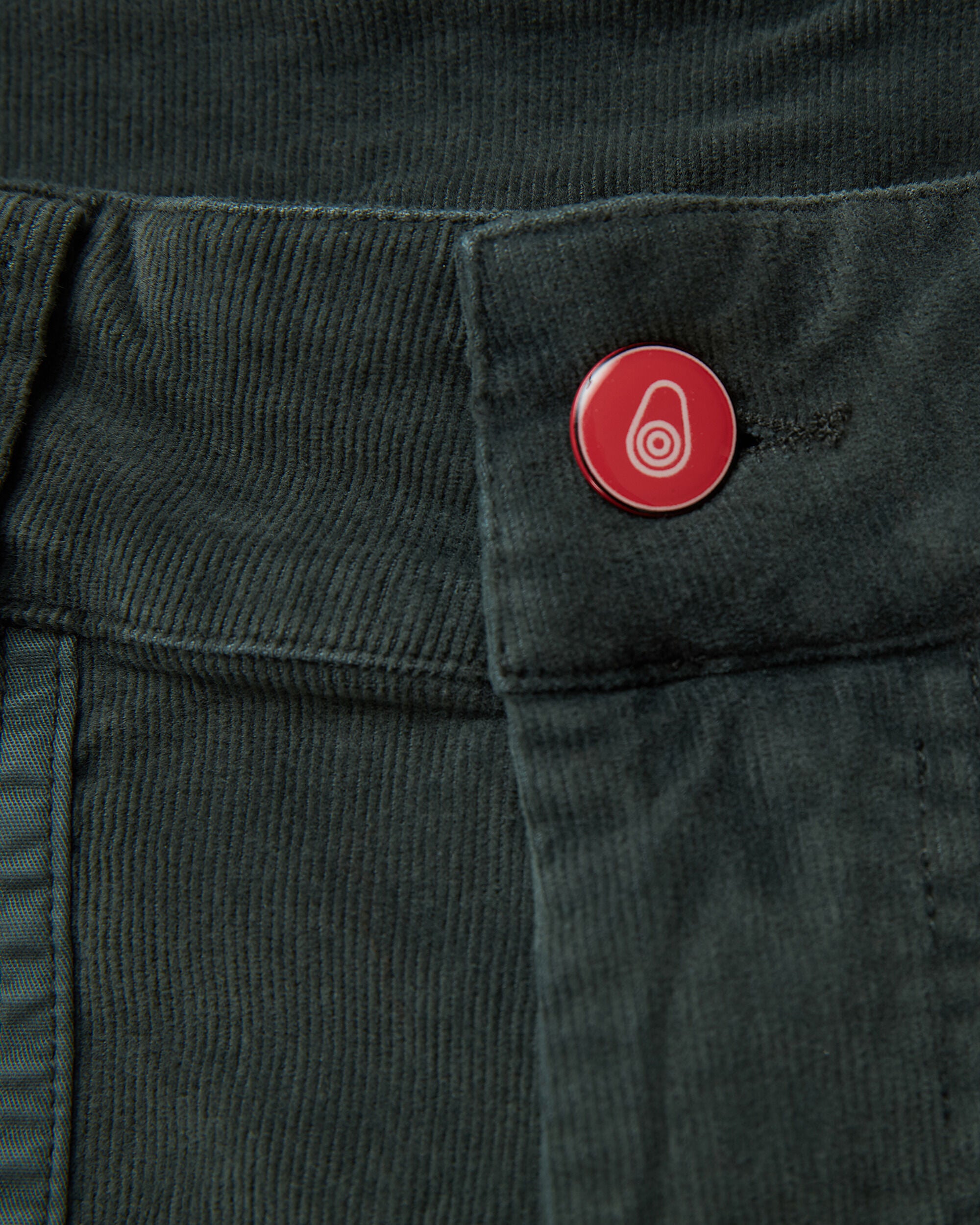 BLOCKED CORDUROY SHORTS 728 AURORA GREEN