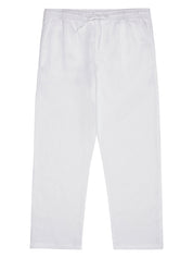 Knowledge Cotton Apparel Fig Loose Linen Pants 1010 Bright White