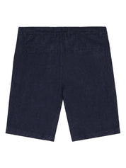 Knowledge Cotton Apparel Chuck Regular Linen Shorts 1450 Yarndyed Total Eclipse