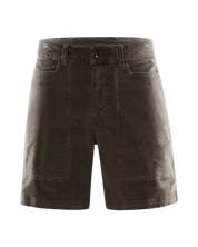 GRINDER CORDUROY SHORTS 727 MUD GREEN