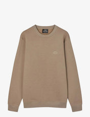 STANDARD CREW LOGO SWEAT 9775 WALNUT