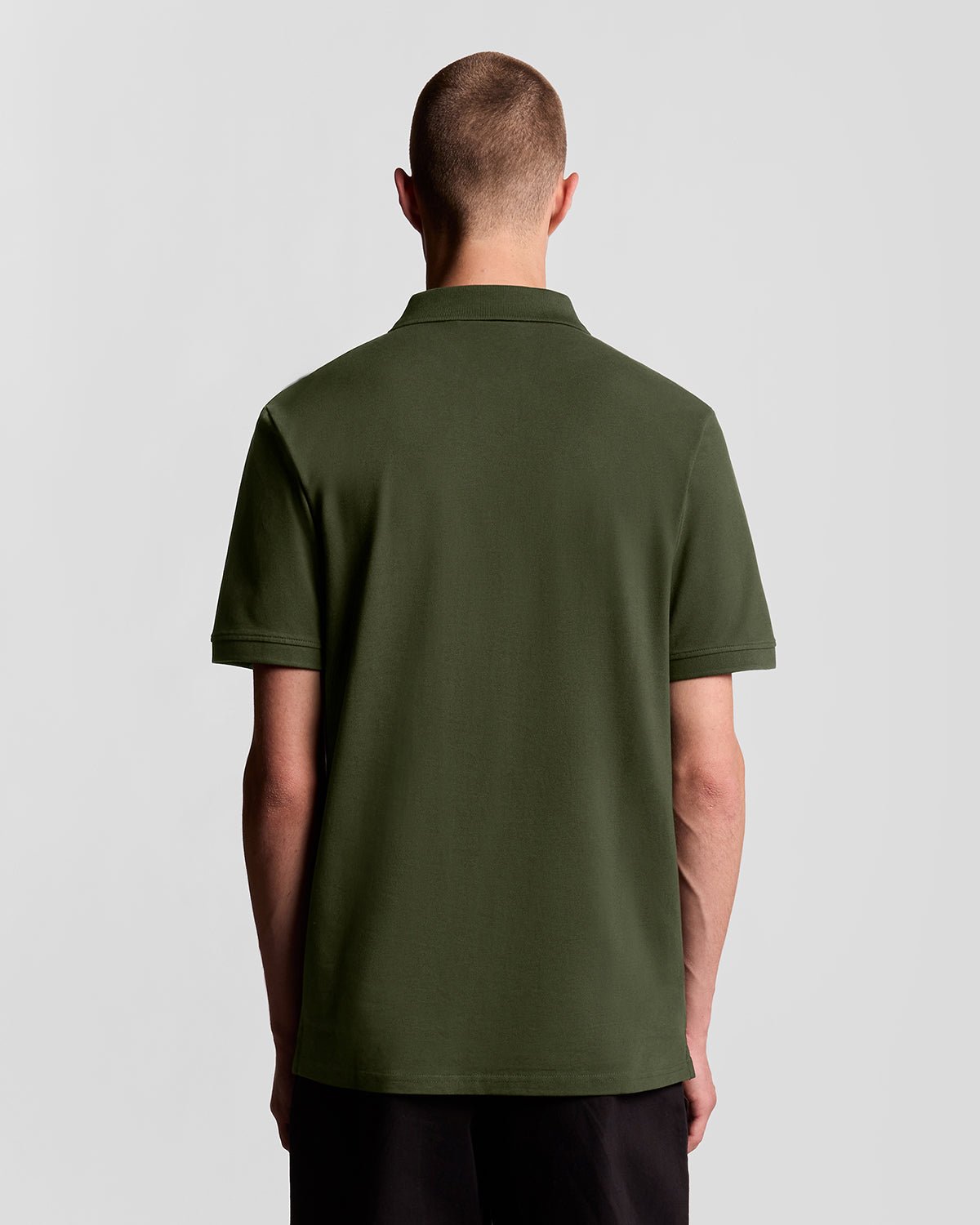 Lyle & Scott Plain Polo Shirt, Olive