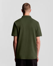 Lyle & Scott Plain Polo Shirt, Olive