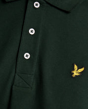 Lyle & Scott Plain Polo Shirt, Dark Green