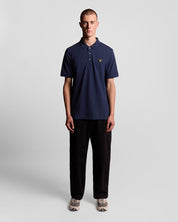 Lyle & Scott Plain Polo Shirt, Navy