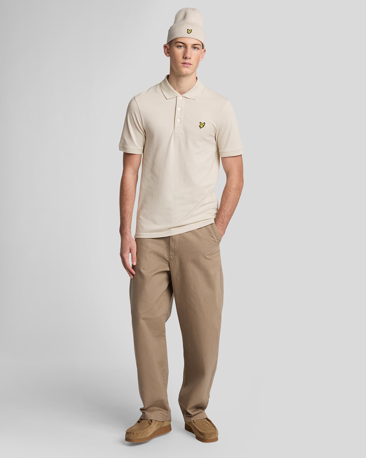Lyle & Scott Plain Polo Shirt, Cove