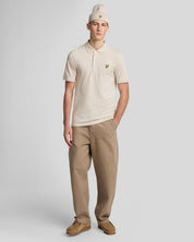 Lyle & Scott Plain Polo Shirt, Cove
