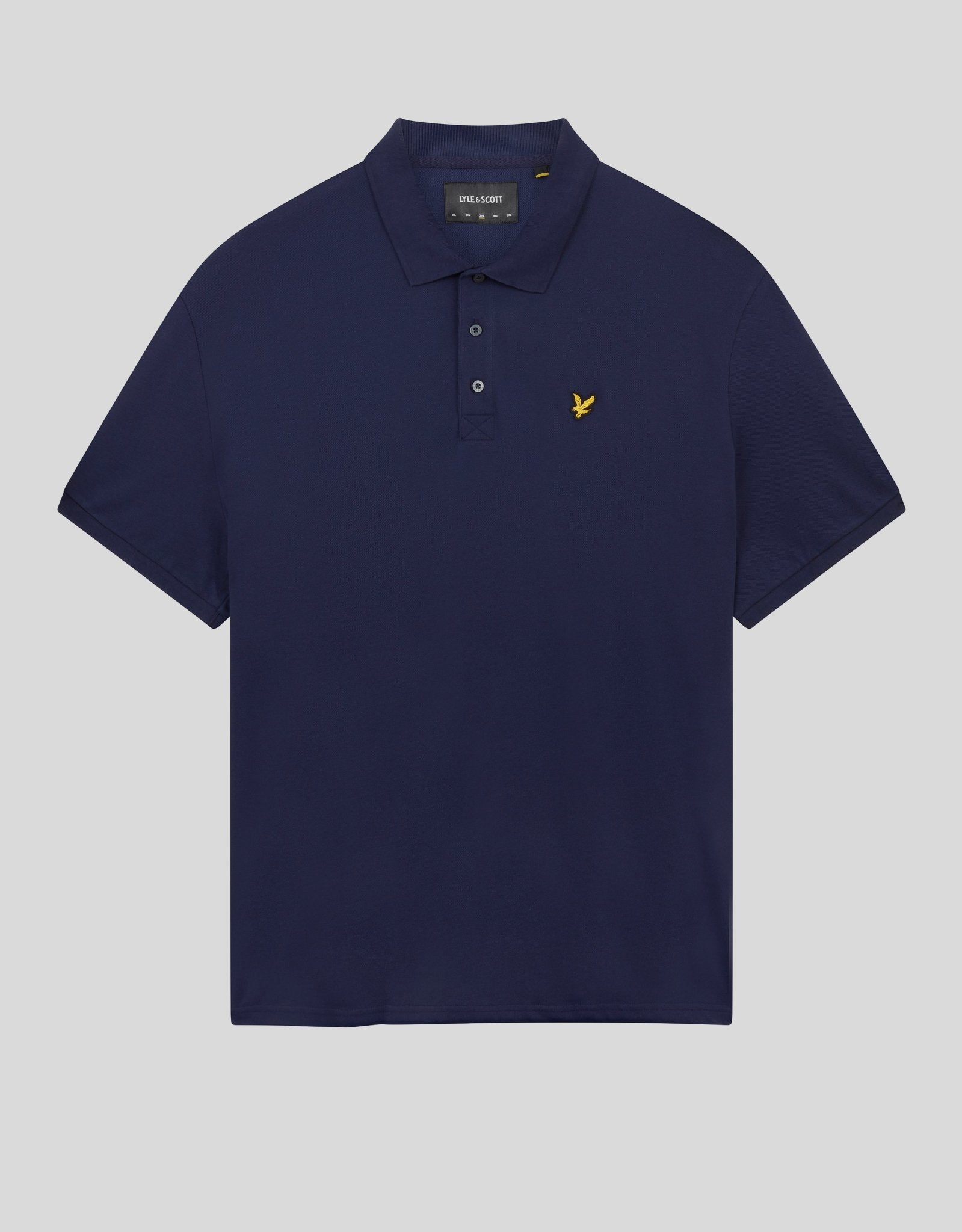 Lyle & Scott Plain Polo Shirt, Navy