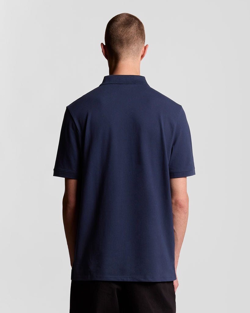 Lyle & Scott Plain Polo Shirt, Navy