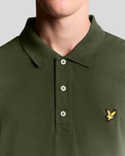 Lyle & Scott Plain Polo Shirt, Olive