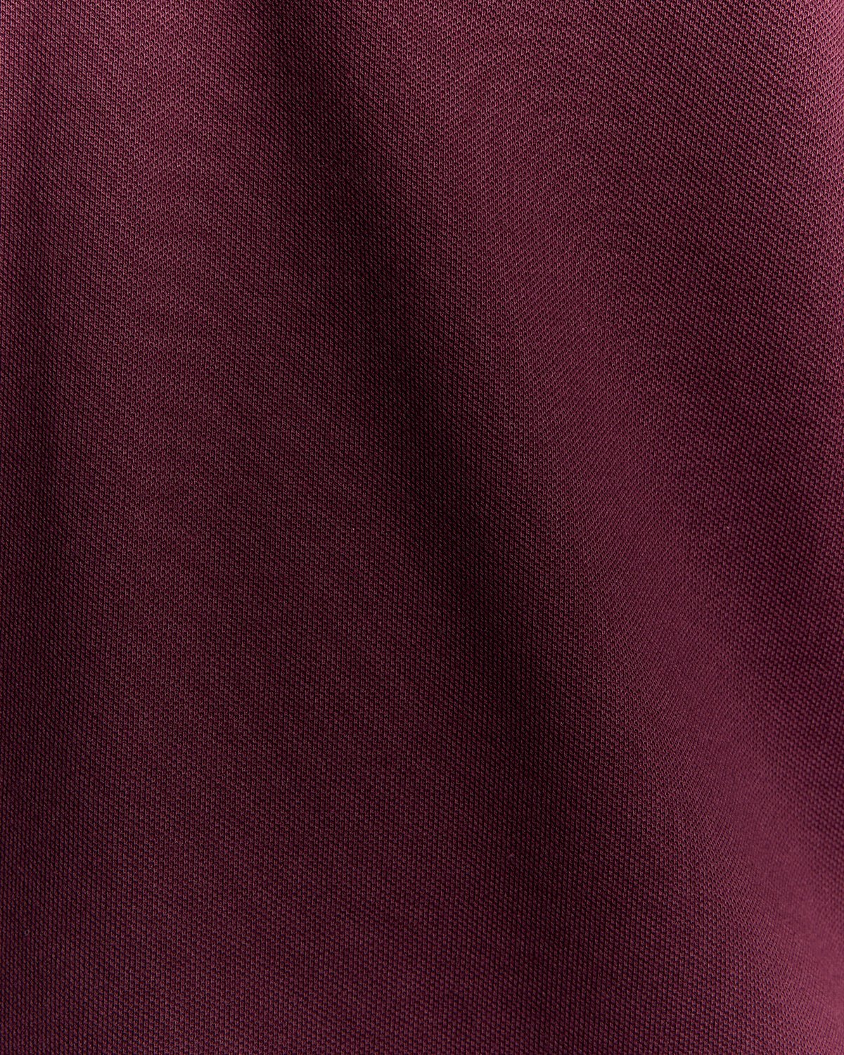 Lyle & Scott Plain Polo Shirt, Burgundy