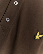 Lyle & Scott Plain Polo Shirt, Olive