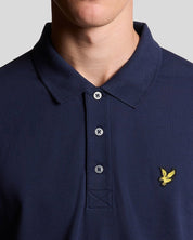 Lyle & Scott Plain Polo Shirt, Navy