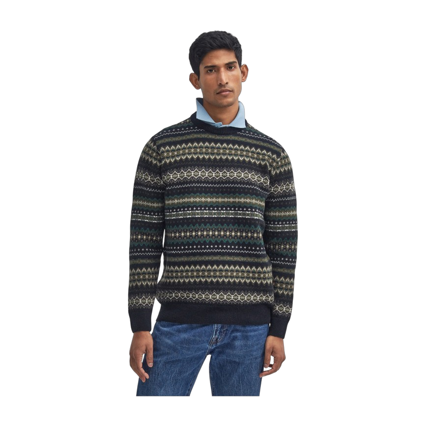 BARBOUR - CASE FAIR ISLE CREW NECK