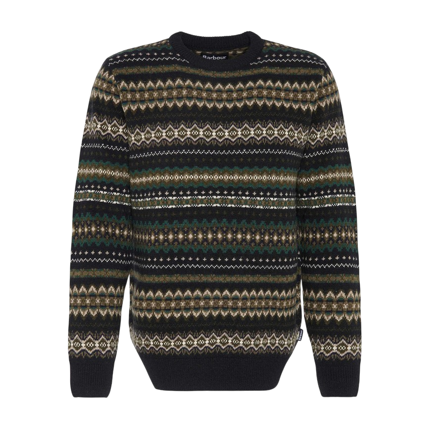 BARBOUR - CASE FAIR ISLE CREW NECK