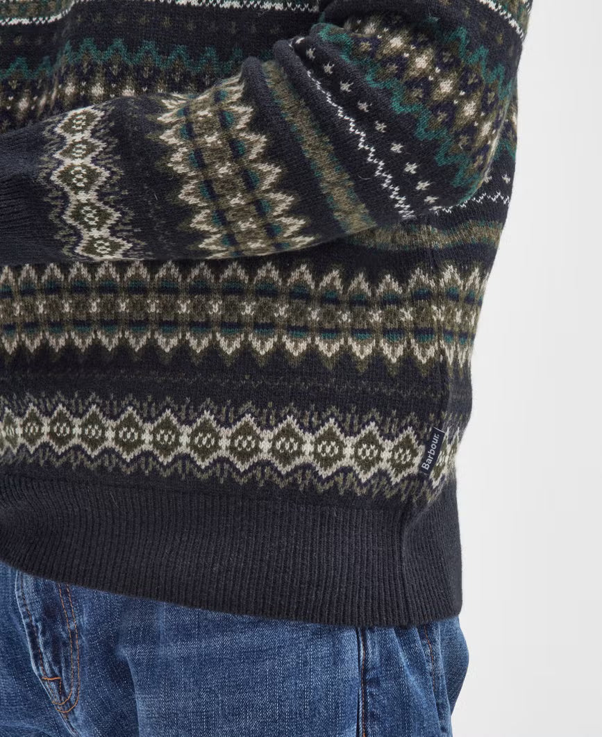 BARBOUR - CASE FAIR ISLE CREW NECK