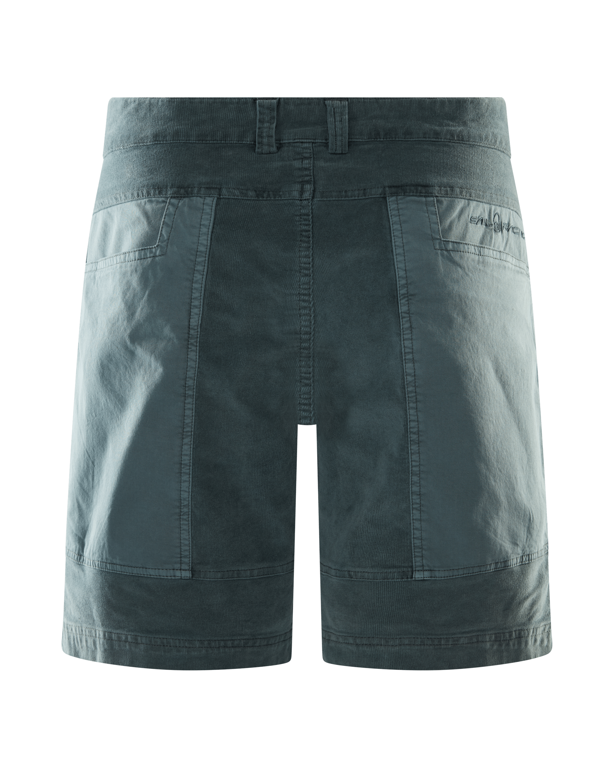 BLOCKED CORDUROY SHORTS 617 SEA BLUE