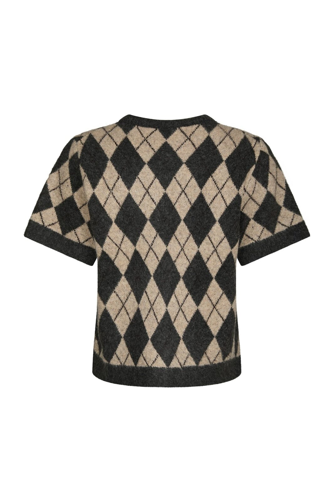 ALLESTAR CHECK KNIT CARDIGAN 123 BEIGE