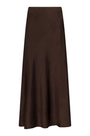 BOVARY SKIRT 676 DARK BROWN