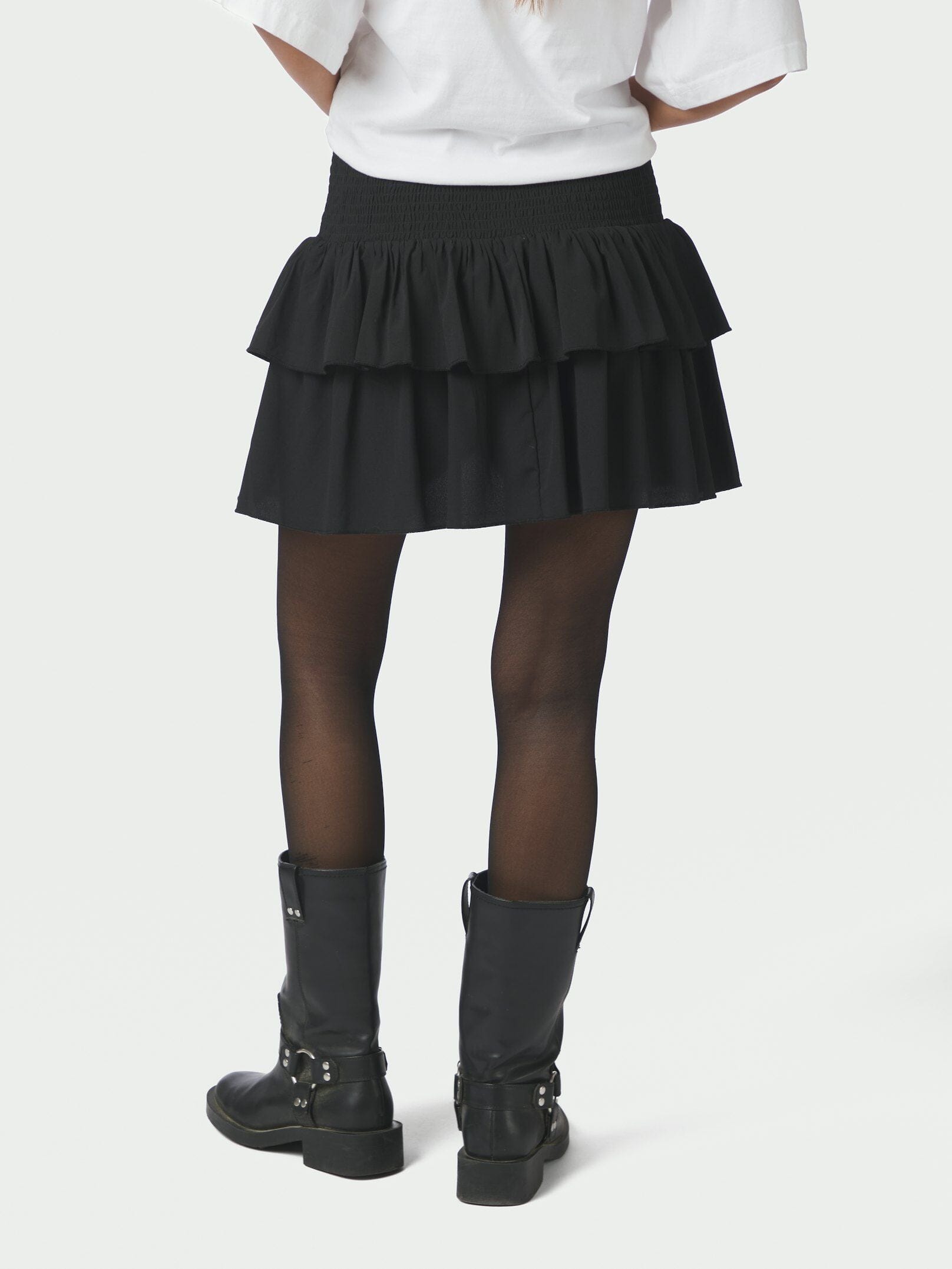 Carin R Skirt - 100 BLACK