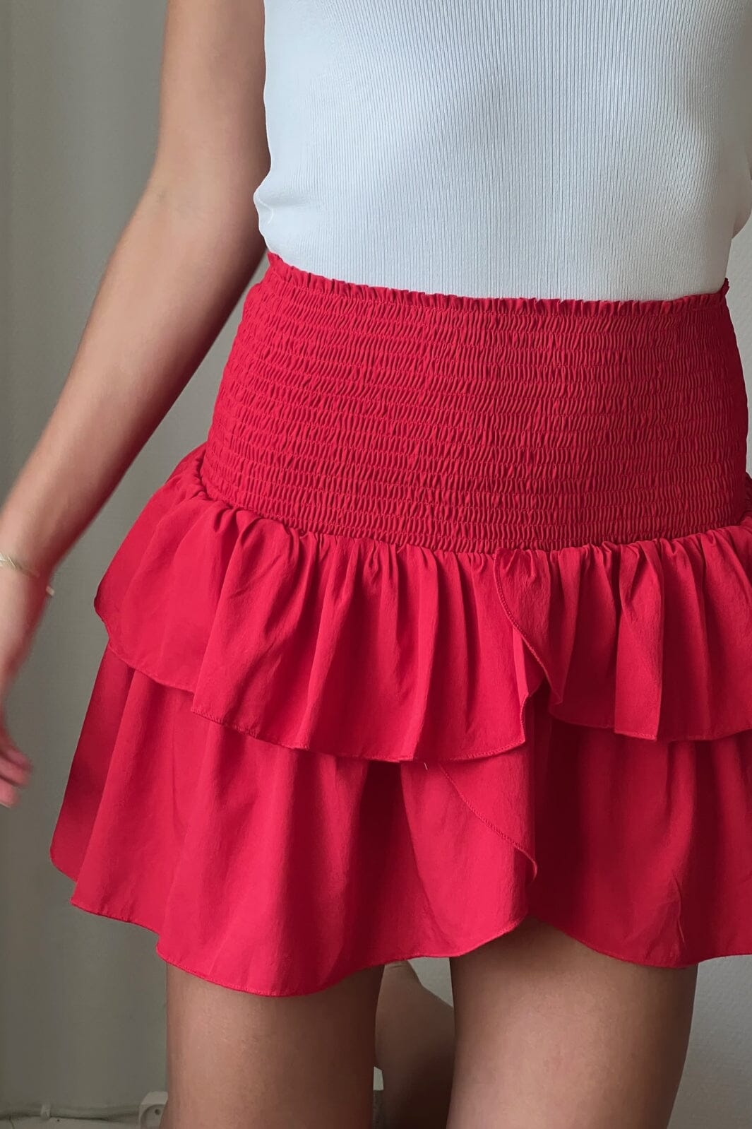 CARIN R SKIRT 202 RASPBERRY