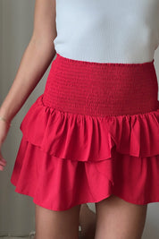 CARIN R SKIRT 202 RASPBERRY