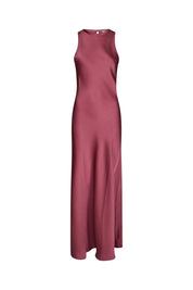 CELINIE HEAVY SATEEN DRESS 430 CHERRY PINK