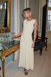 CLUDINE MESH DRESS 191 LIGHT YELLOW