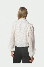 DORELLIE DOT BLOUSE