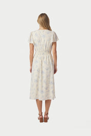 Yara Long Emb Skirt - 120 WHITE