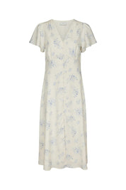 Yara Long Emb Skirt - 120 WHITE
