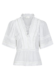 Evienne S Voile Top - 120 WHITE