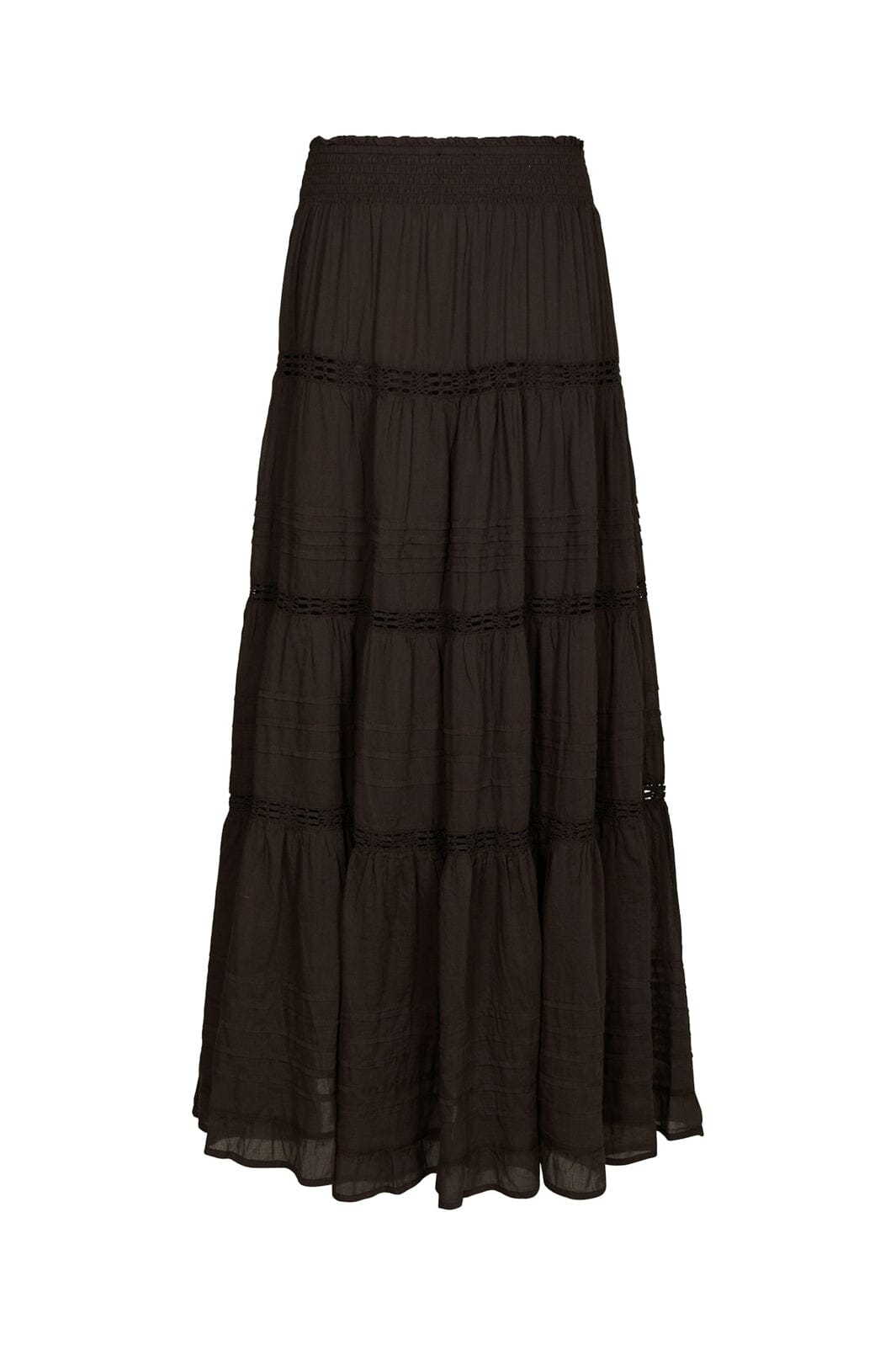 FELICIA S VOILE SKIRT 676 BROWN
