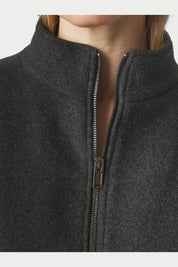 FLORINE WOOL BOMBER JACKET