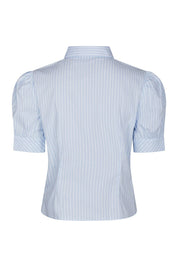 Frannie Soft Stripe Shirt - 145 LIGHT BLUE