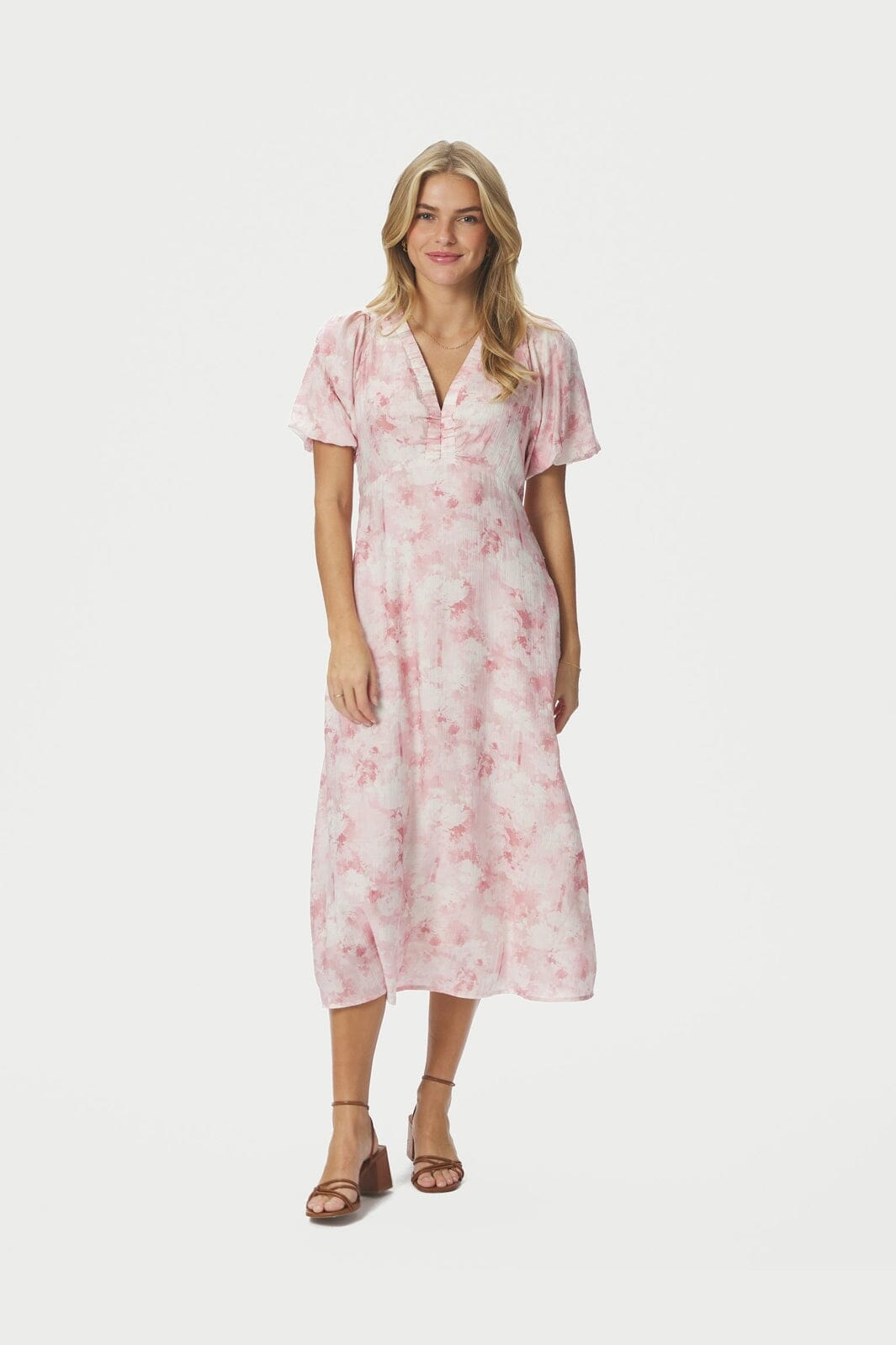 Illana Floral Fusion Dress - 165 ROSE