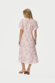 Illana Floral Fusion Dress - 165 ROSE