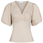 Neo Noir Irina Poplin Blouse