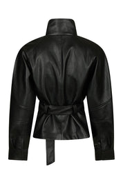 JACLYN FAUX LEATHER JACKET
