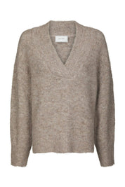 MELLI FLUFFY KNIT BLOUSE