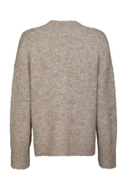MELLI FLUFFY KNIT BLOUSE