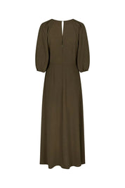 MERIEL STRUCTURE SOLID DRESS