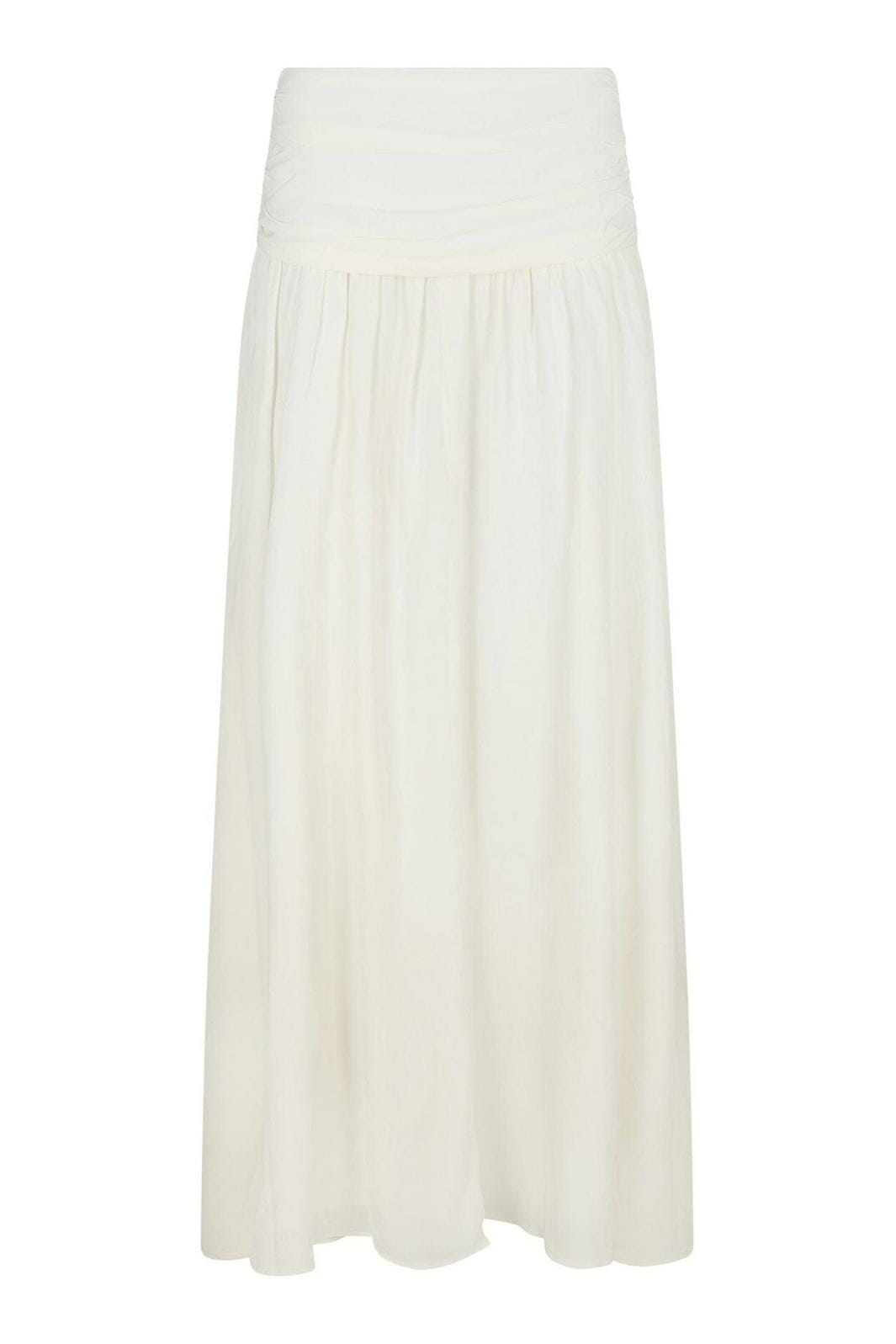 MORIEN WOVEN MAXI SKIRT 121 OFF WHITE